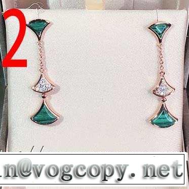 2020SS人気 ブルガリ BVLGARI トレンド最先端のアイテム 3色可選  ピアス 本当に嬉しいアイテム