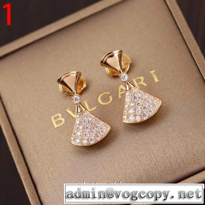 2色可選  ピアス 20新作です１点限り！VIPセール ブルガリ BVLGARI  エレガントな雰囲気