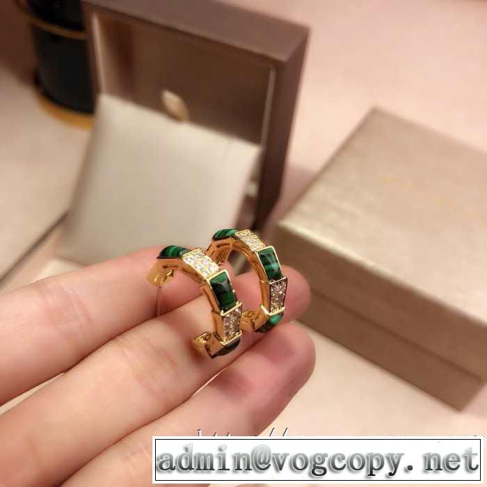 春夏コレクション新品 ブルガリ BVLGARI おしゃれな人が持っている  ピアス 20SS☆送料込