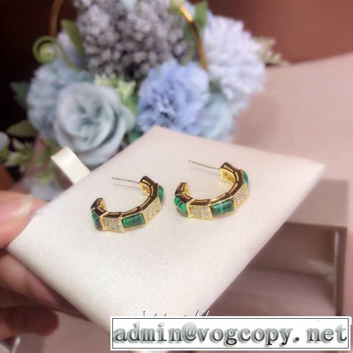 春夏コレクション新品 ブルガリ BVLGARI おしゃれな人が持っている  ピアス 20SS☆送料込