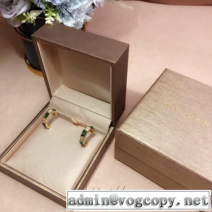 春夏コレクション新品 ブルガリ BVLGARI おしゃれな人が持っている  ピアス 20SS☆送料込