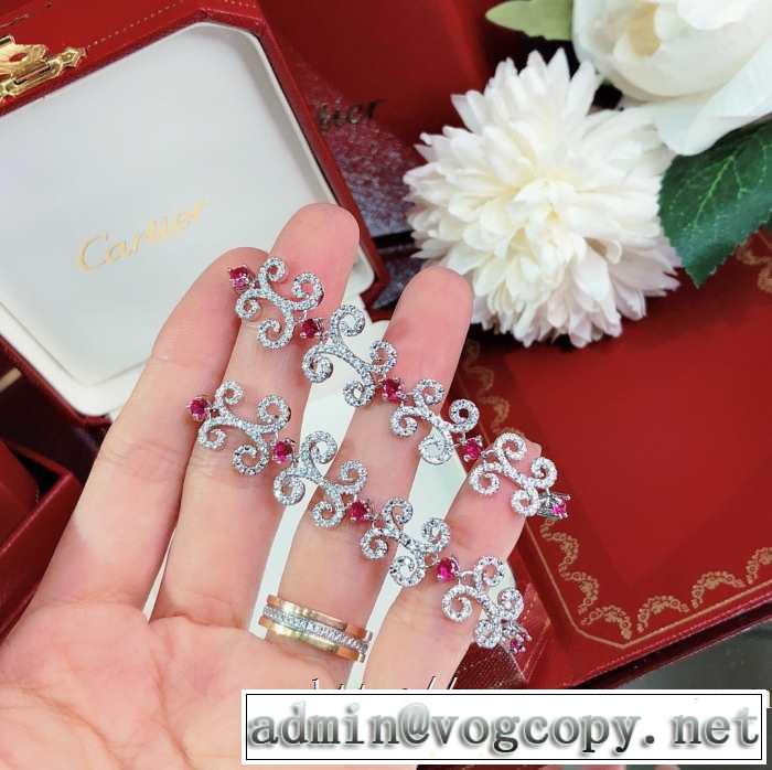 2020SS人気 カルティエ CARTIER ファッションに取り入れよう ピアス コーデの完成度を高める