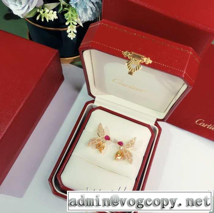 ストリート界隈でも人気 カルティエファッションに合わせ  CARTIER  ピアス 20SS☆送料込