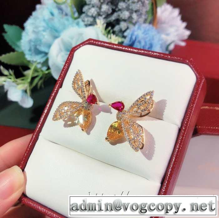 ストリート界隈でも人気 カルティエファッションに合わせ  CARTIER  ピアス 20SS☆送料込