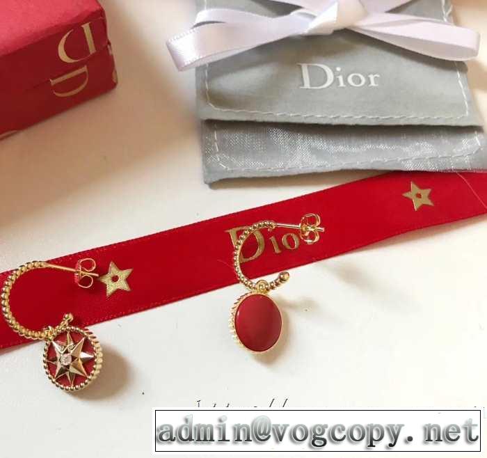 2色可選  ディオールお値段もお求めやすい DIOR  ピアス  ストリート界隈でも人気