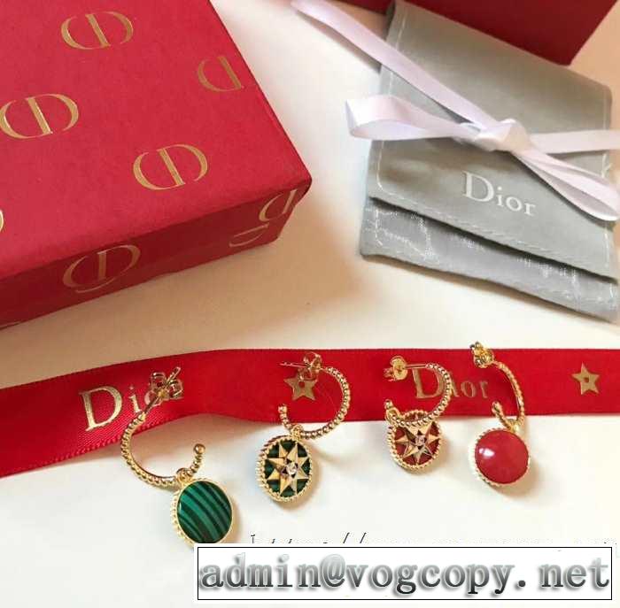 2色可選  ディオールお値段もお求めやすい DIOR  ピアス  ストリート界隈でも人気