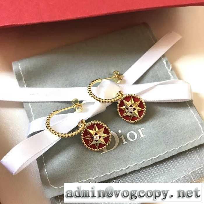 2色可選  ディオールお値段もお求めやすい DIOR  ピアス  ストリート界隈でも人気