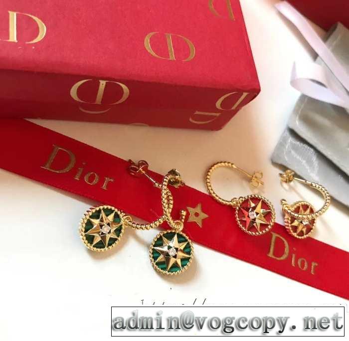 2色可選  ディオールお値段もお求めやすい DIOR  ピアス  ストリート界隈でも人気