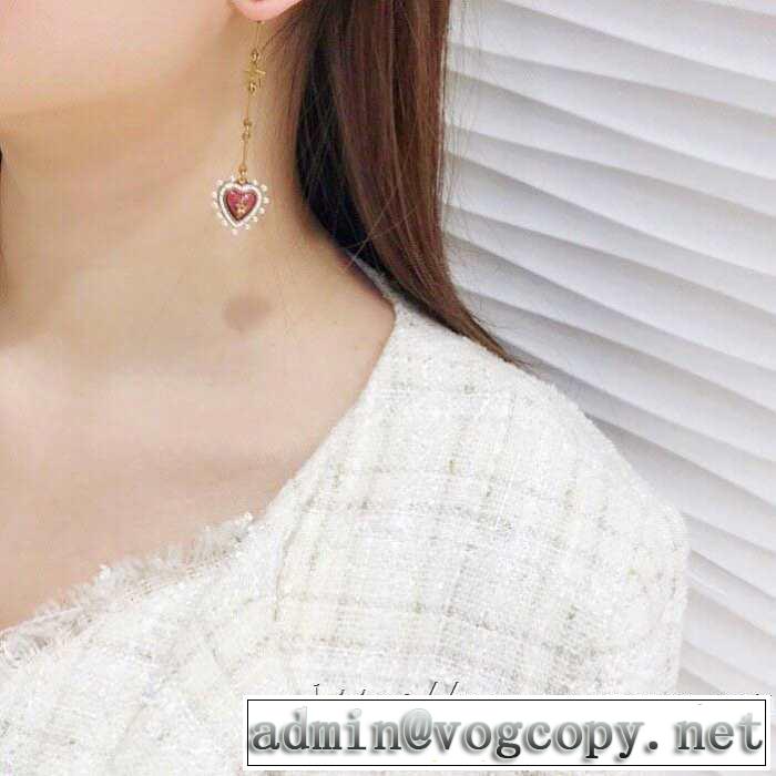 3色可選 ディオール高級感のある素材20SSトレンド DIOR  ピアス  ストリート感あふれ