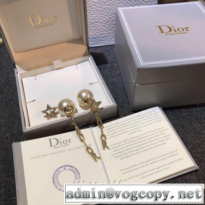 春夏コレクション新品 20SSトレンド ディオール DIOR  ピアス 本当に嬉しいアイテム