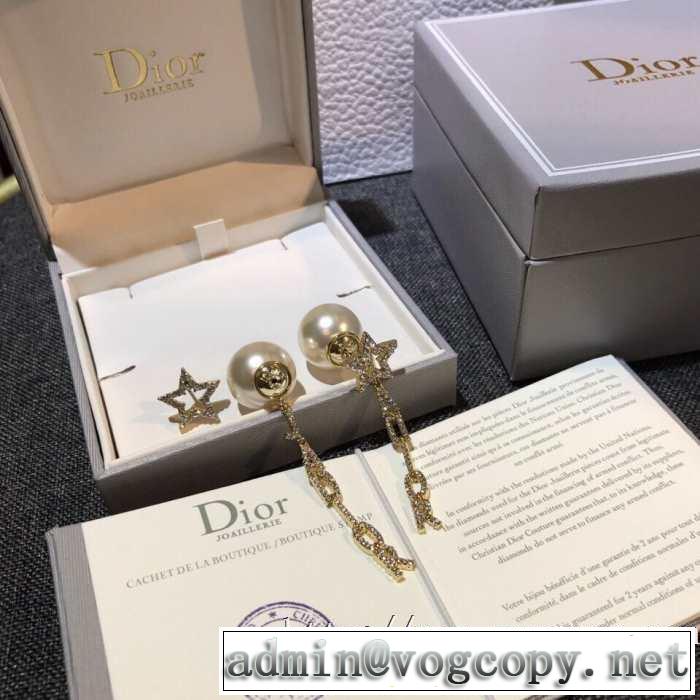 春夏コレクション新品 20SSトレンド ディオール DIOR  ピアス 本当に嬉しいアイテム