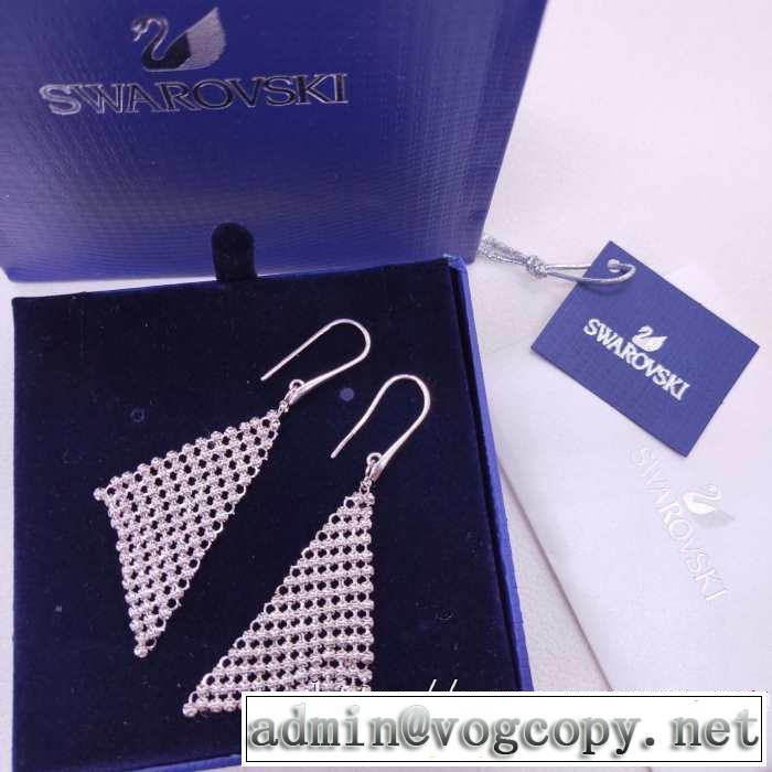 スワロフスキー 2020SS人気 SWAROVSKI 確定となる上品 ピアス  取り入れやすい