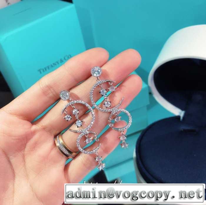 人気が継続中 2色可選 ティファニー20SSトレンド  Tiffany&Co ピアス 上品に着こなせ