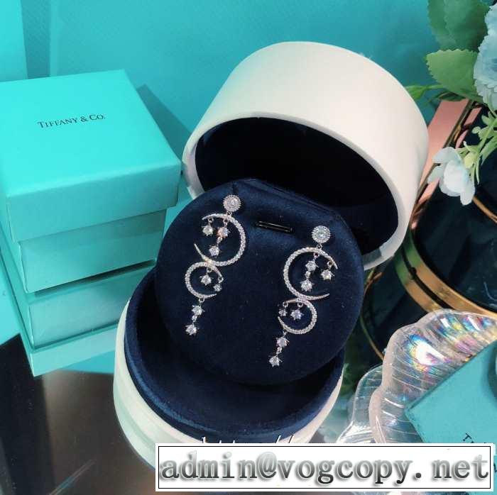 人気が継続中 2色可選 ティファニー20SSトレンド  Tiffany&Co ピアス 上品に着こなせ