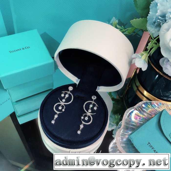 人気が継続中 2色可選 ティファニー20SSトレンド  Tiffany&Co ピアス 上品に着こなせ