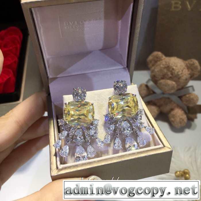 入手困難ブルガリ アレグラ イヤリングBVLGARI コピー アクセサリー2020人気トレンドハイブランド機能美一品を贈りる