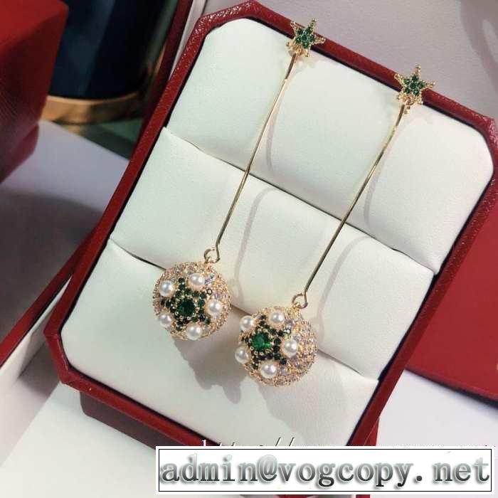 30代大人の女性にカルティエ アクセサリー コピー イヤリング ハイブランド CARTIER  通販スーパーコピー 華美 コーデ