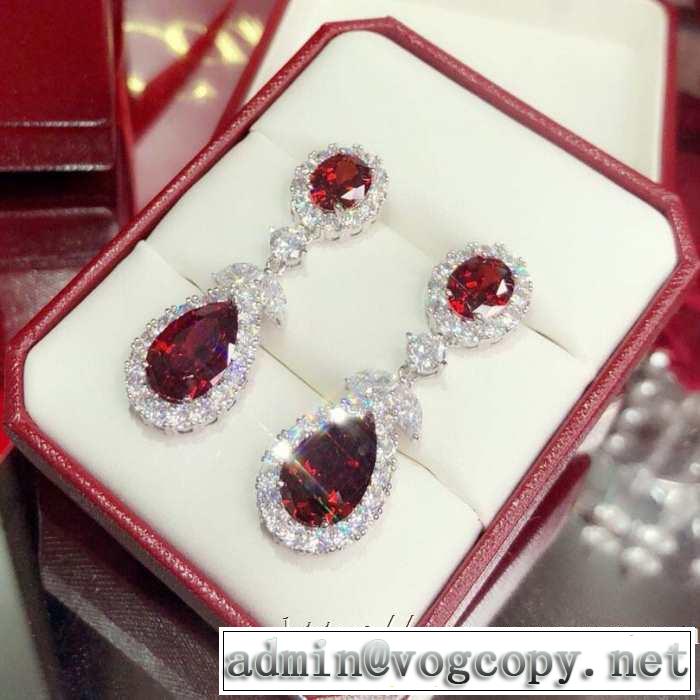 2020限定カルティエ イヤリング ピアス コーデ 30代大人の女性 アクセサリー CARTIER コピー 通販 キラキラ 美品