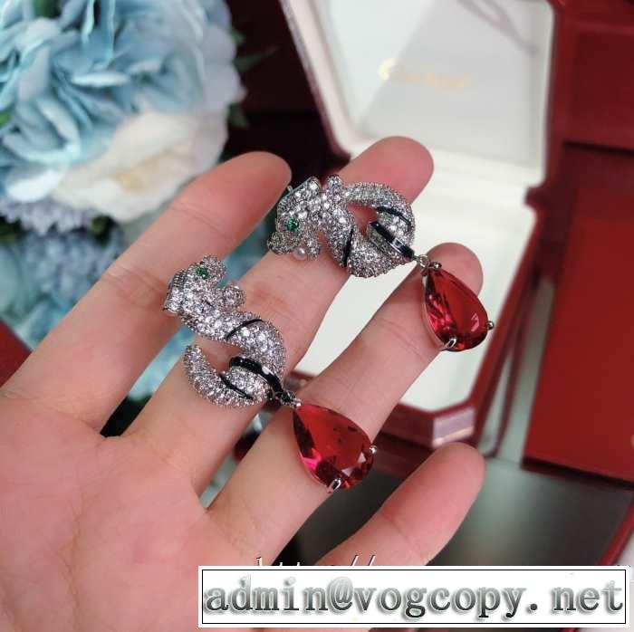 CARTIER パンテール ドゥ カルティエ イヤリングレディース キレイめコーデ2020 お買い得カルティエ コピー 高級ブランド