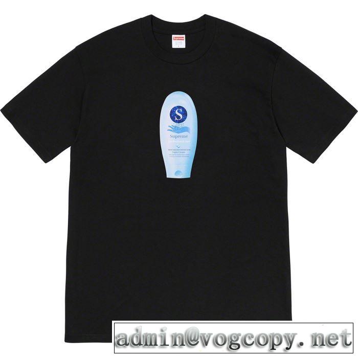 2色可選 2020年春夏コレクション Supreme 19FW Super Cream Tee  Tシャツ/半袖 コーデの完成度を高める