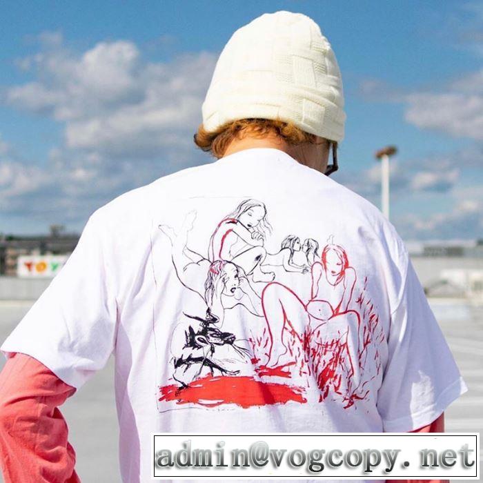 さらに魅力的 2色可選  Tシャツ/半袖 Supreme FW19 Week7 Heroines Tee  １点限り！VIPセール