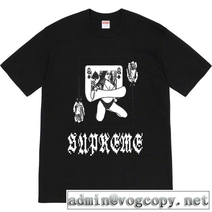 Supreme 19FW Queen Tee 2色可選  Tシャツ/半袖 コーデの完成度を高める 20SS☆送料込