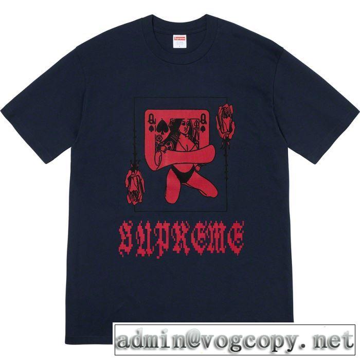 Supreme 19FW Queen Tee 2色可選  Tシャツ/半袖 コーデの完成度を高める 20SS☆送料込