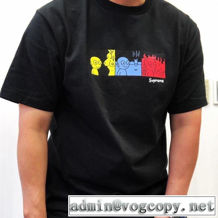 Supreme 19FW Life Tee  2色可選 20新作です Tシャツ/半袖 トレンド最先端のアイテム