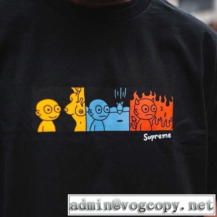 Supreme 19FW Life Tee  2色可選 20新作です Tシャツ/半袖 トレンド最先端のアイテム
