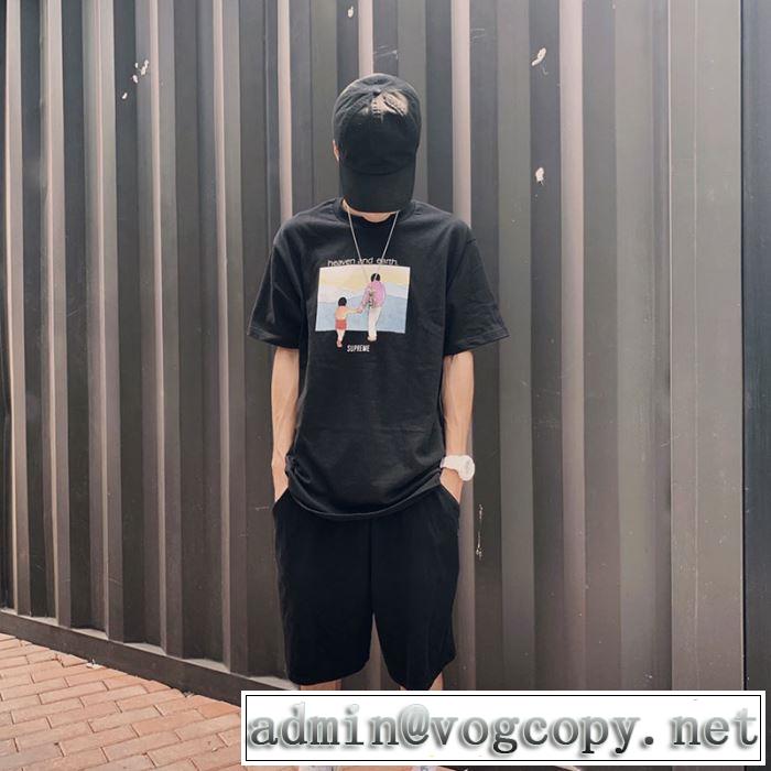 2色可選 Supreme 19FW Heaven And Earth Tee  シュプリーム SUPREME Tシャツ/半袖 さらに魅力的