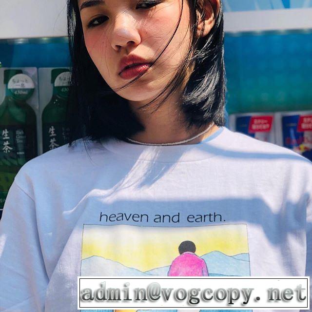 2色可選 Supreme 19FW Heaven And Earth Tee  シュプリーム SUPREME Tシャツ/半袖 さらに魅力的