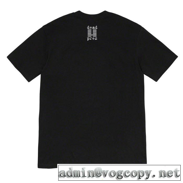 おしゃれ刷新に役立つ 3色可選 差をつけたい人にもおすすめ  Tシャツ/半袖 Supreme Dead Prez RBG Tee