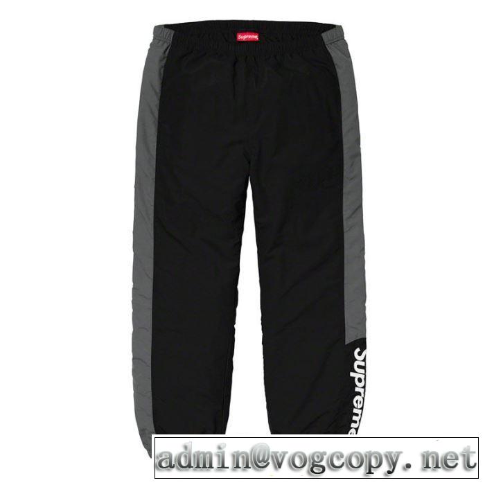 2色可選 安心の実績 Supreme 19FW Side Logo Track Pant  シュプリーム SUPREME スエットパンツ