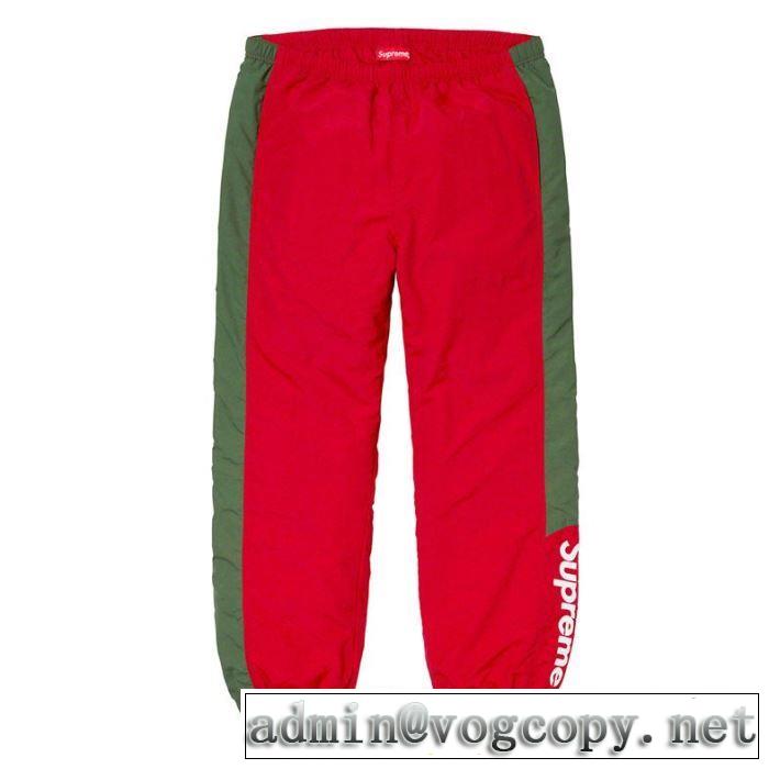 2色可選 安心の実績 Supreme 19FW Side Logo Track Pant  シュプリーム SUPREME スエットパンツ