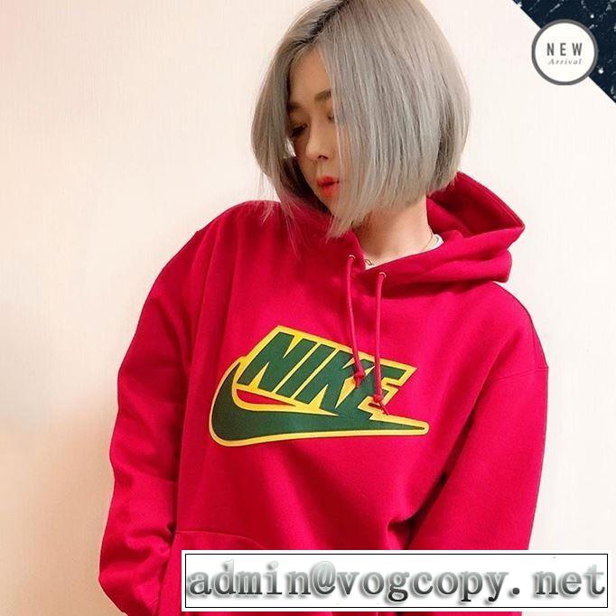 エレガントな雰囲気 3色可選 Supreme Nike Leather Hooded Sweatshirt 2020話題の商品 スタイルアップ