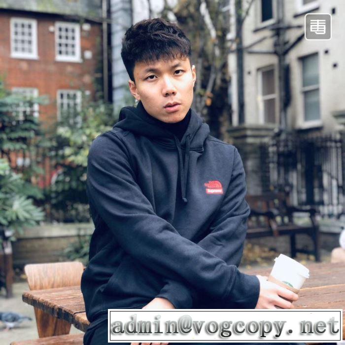 おしゃれに大人の必見 2色可選  Supreme 19FW TNF Statue of Liberty Hooded パーカー