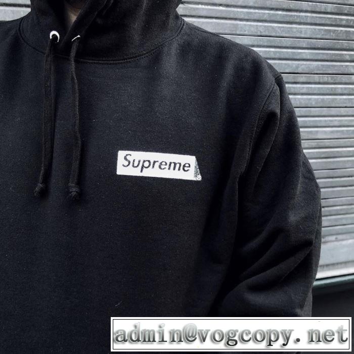 SUPREME 19FW STOP CRYING HOODED シュプリームVIP価格SALE SUPREME 2色可選 おしゃれさ抜群パーカ