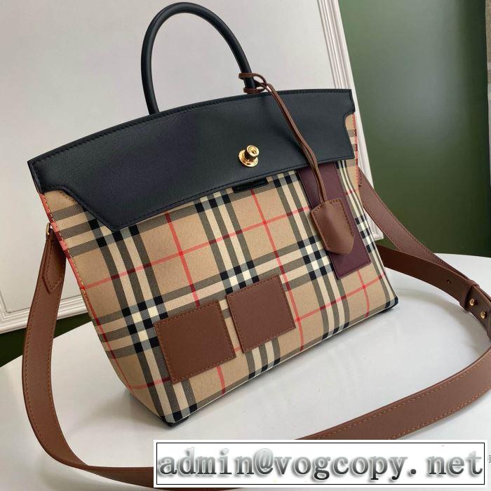 レディースバッグ 普段見ないデザインばかり バーバリー大人気柄  BURBERRY 価格帯が低い
