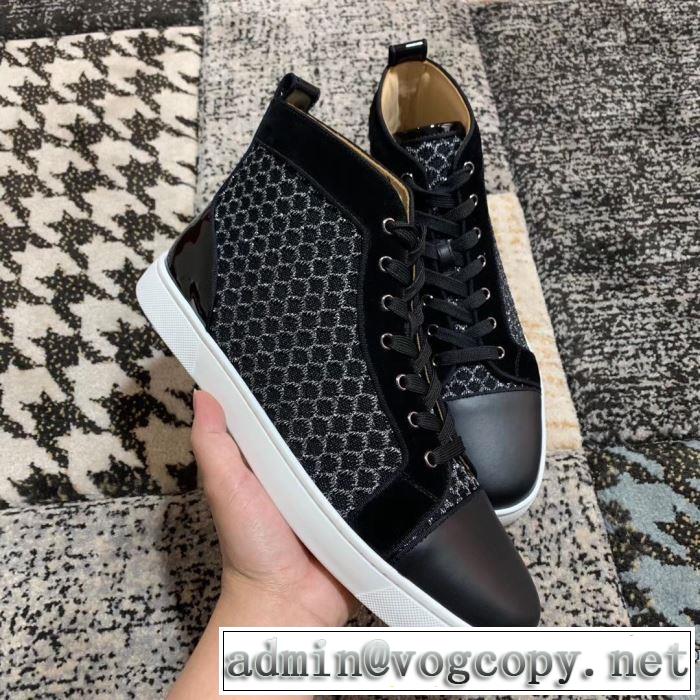 ランニングシューズ 取り入れやすい クリスチャンルブタン 確定となる上品 Christian Louboutin
