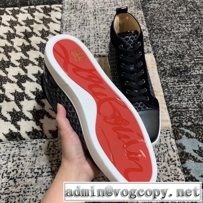 ランニングシューズ 取り入れやすい クリスチャンルブタン 確定となる上品 Christian Louboutin