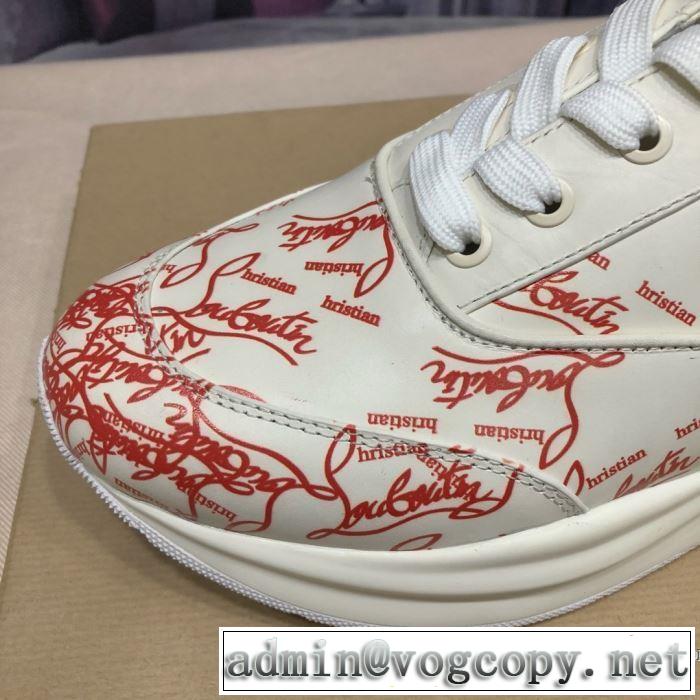 ランニングシューズ 2色可選 通勤通学どちらでも使え クリスチャンルブタン Christian Louboutin 万能に使える