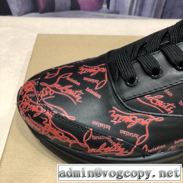 ランニングシューズ 2色可選 通勤通学どちらでも使え クリスチャンルブタン Christian Louboutin 万能に使える