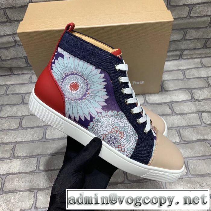 2020モデル ランニングシューズ シンプルなファッション クリスチャンルブタン ストリート感あふれ Christian Louboutin