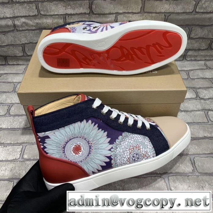 2020モデル ランニングシューズ シンプルなファッション クリスチャンルブタン ストリート感あふれ Christian Louboutin