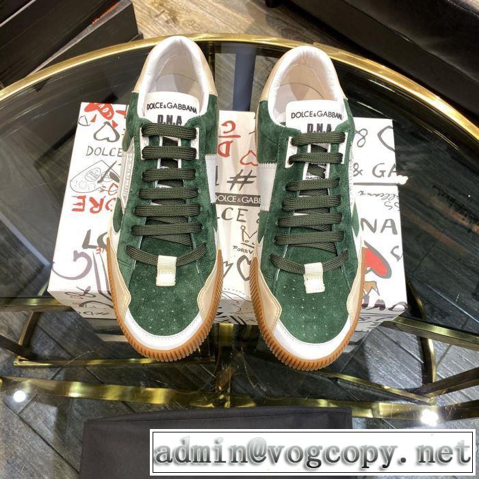 おしゃれな人が持っている スニーカー エレガントな雰囲気 ドルチェ＆ガッバーナ Dolce&Gabbana