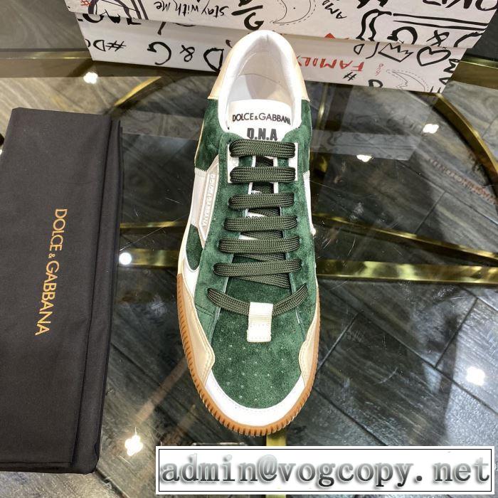 おしゃれな人が持っている スニーカー エレガントな雰囲気 ドルチェ＆ガッバーナ Dolce&Gabbana