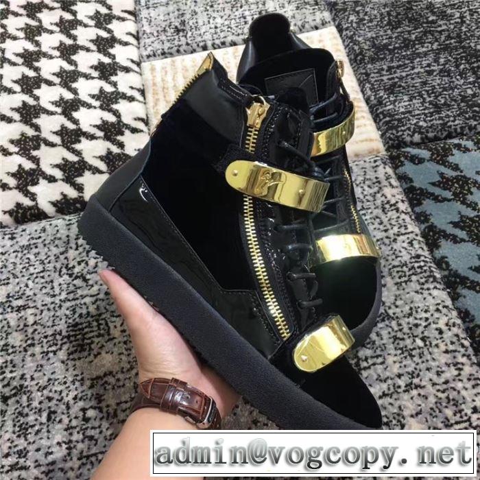 GIUSEPPE ZANOTTI  価格帯が低い ジュゼッペ ザノッティ非常にシンプルなデザインな ランニングシューズ