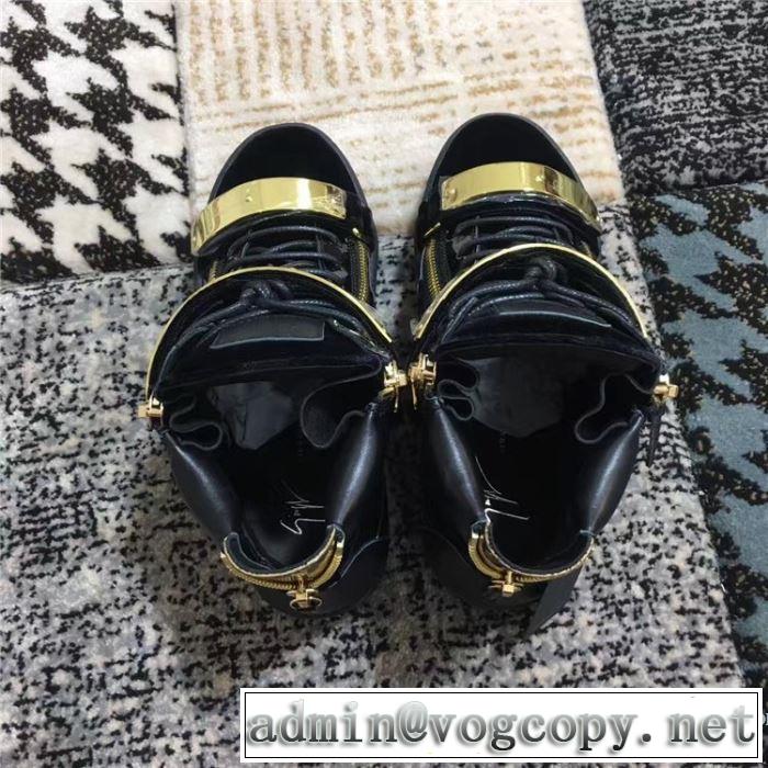 GIUSEPPE ZANOTTI  価格帯が低い ジュゼッペ ザノッティ非常にシンプルなデザインな ランニングシューズ