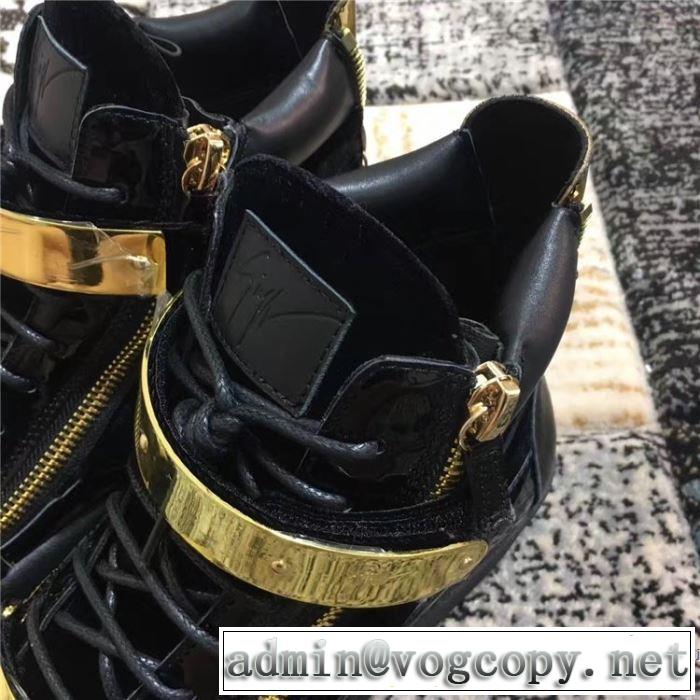 GIUSEPPE ZANOTTI  価格帯が低い ジュゼッペ ザノッティ非常にシンプルなデザインな ランニングシューズ