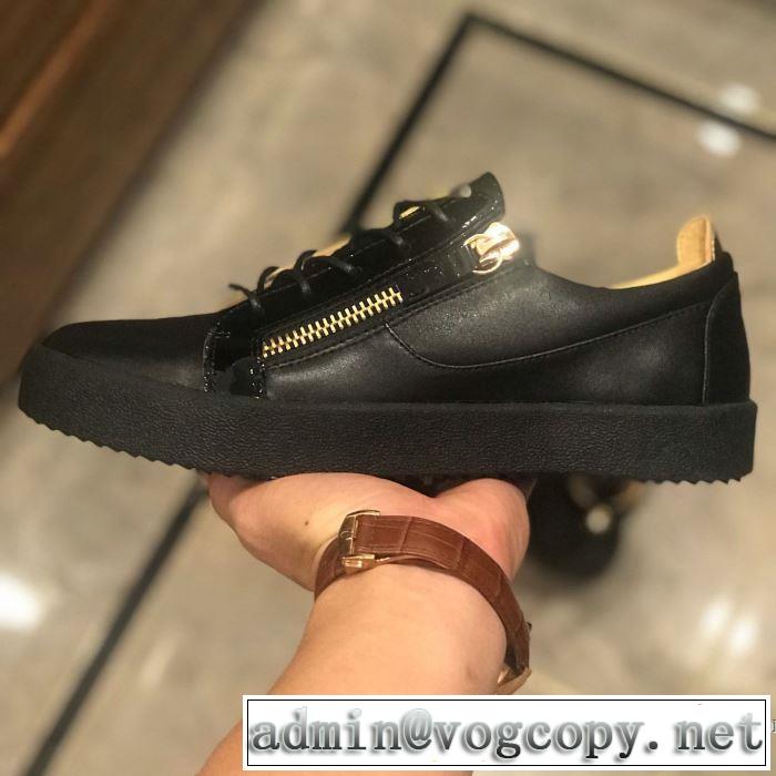 ジュゼッペ ザノッティ手頃価格でカブり知らず 2色可選  GIUSEPPE ZANOTTI 価格も嬉しいアイテム ランニングシューズ